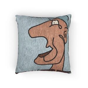 Artistic Cartoon Character Throw  People Pillow Johnny Duramey